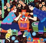 母亲哺育我 我怀报恩心