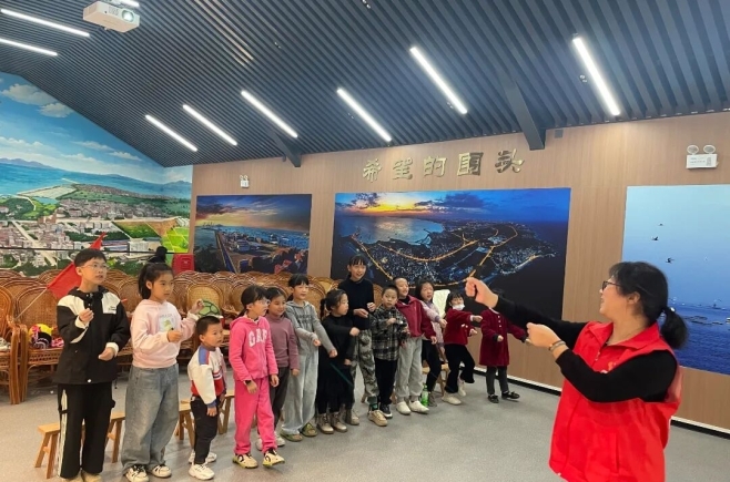 【晋江市金井镇围头村儿童之家】11月“悦读风尚我引领 移风易俗倡文明”晋江市巾帼志愿服务活动