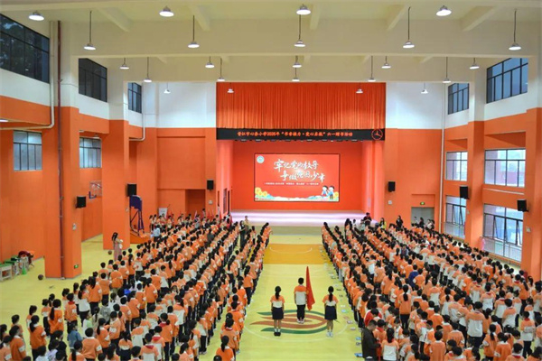 晋江市心养小学一年级首批入队仪式暨“书香接力·爱心启航”六一赠书活动圆满举行